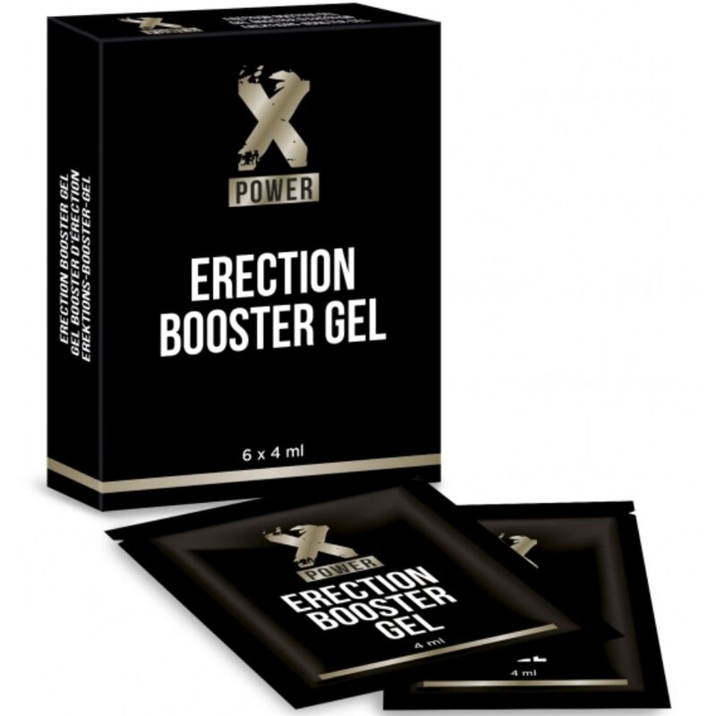 XPOWER - GEL BOOSTER PER LEREZIONE 6 X 4 ML