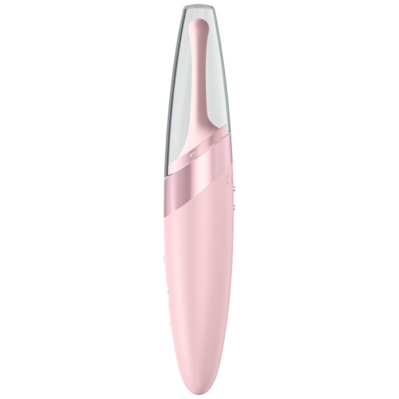 SATISFYER - VIBRATORE TWIRLING DELIGHT CLIT TIP ROSA