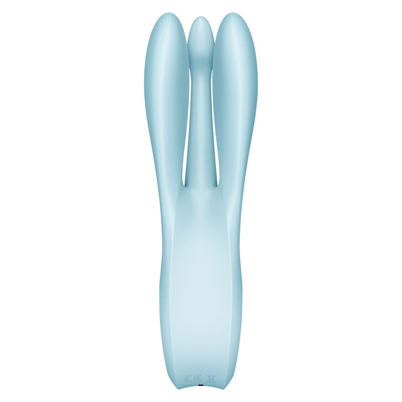 SATISFYER - THREESOME 1 VIBRATORE BLU