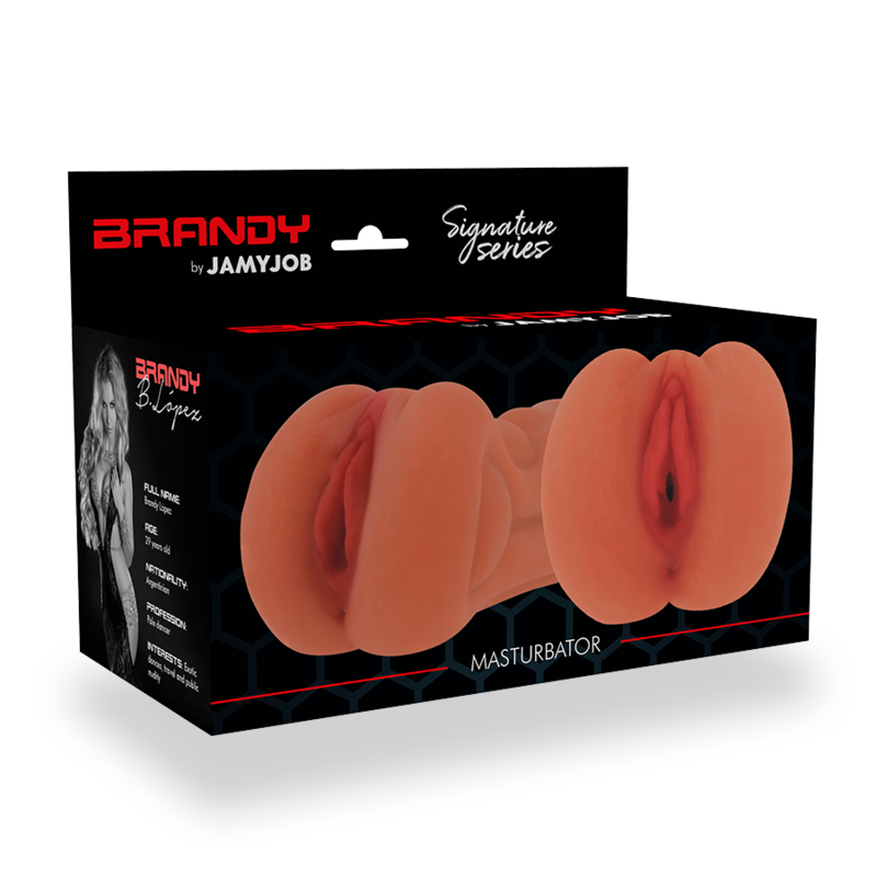 JAMYJOB SIGNATURE - MASTURBATORE VAGINA BRANDY