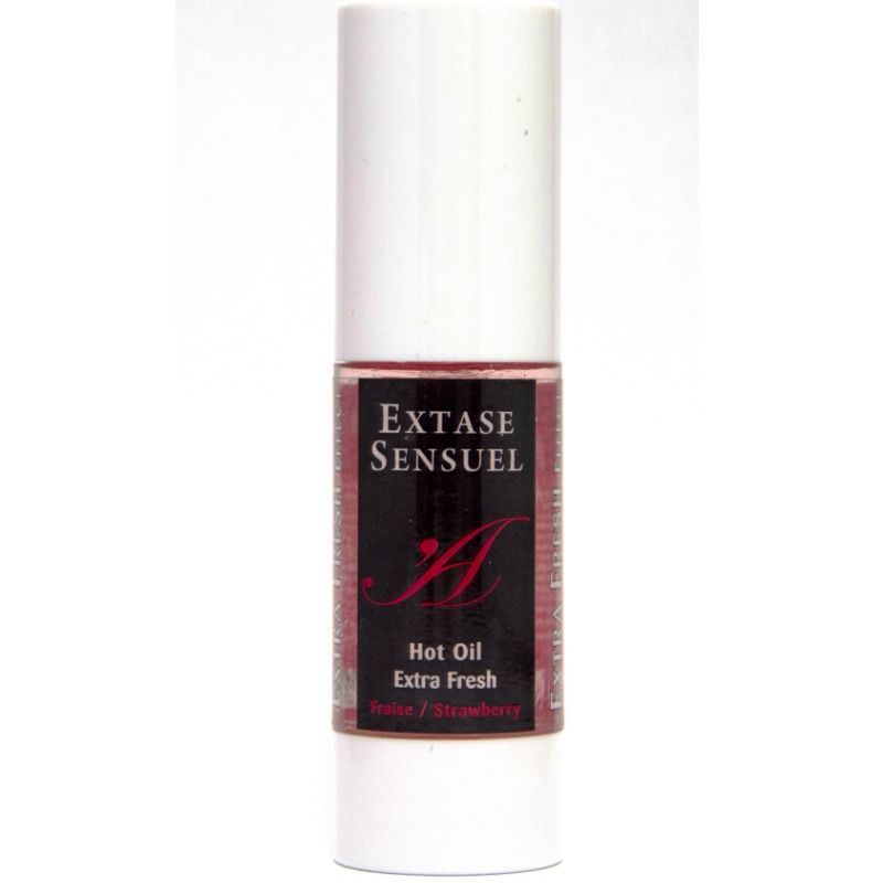 EXTASE SENSUAL - OLIO DA MASSAGGIO CON EFFETTO FRAGOLA EXTRA FRESCO 30 ML