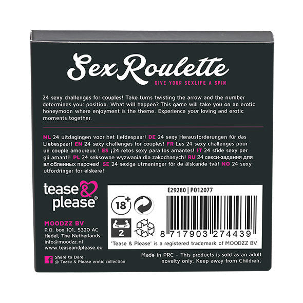 TEASE & PLEASE - SEX ROULETTE AMORE E MATRIMONIO